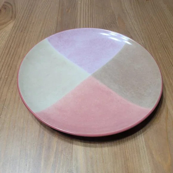 Noritake Colorwave Raspberry Color Block Accent Salad Plate - Picture 1 of 2